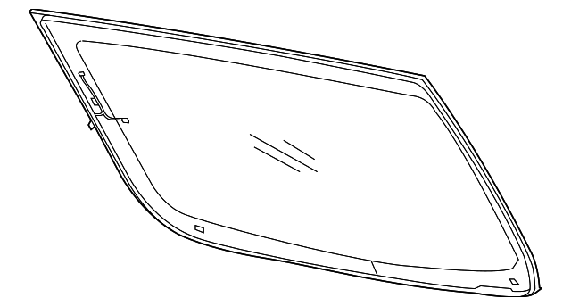 68145494AG Деталь BACK GLASS