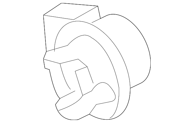 2U5Z-13411-DA Деталь SIGNAL BULB SOCKET, LEFT