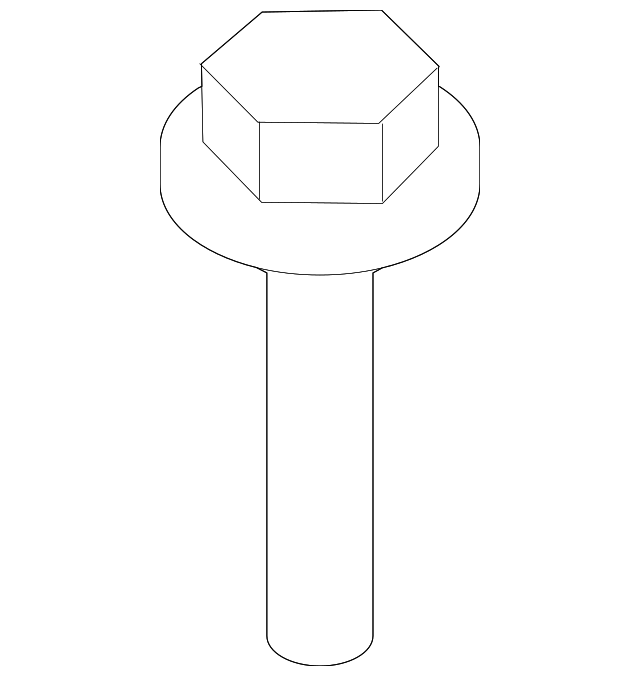 -W716387-S450B Деталь PARK LAMP SCREW, RIGHT