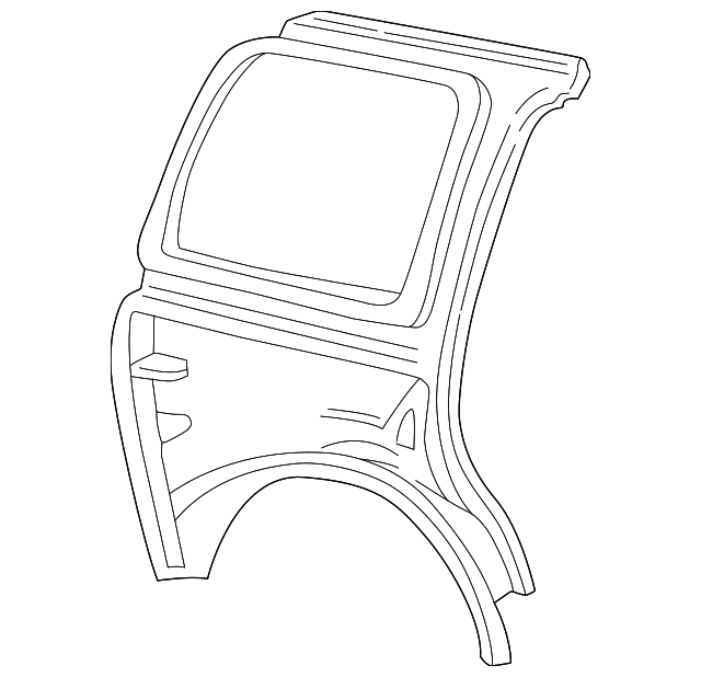 XL1Z7827864AA Деталь INNER PANEL, RIGHT