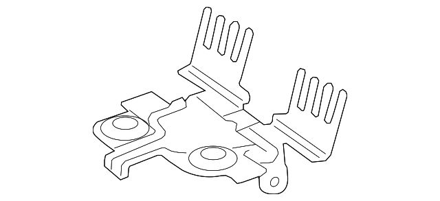 4H0-121-305-R Деталь MOUNT BRACKET