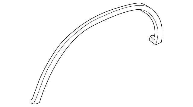 15596285 Деталь WHEEL OPNG MLDG, LEFT