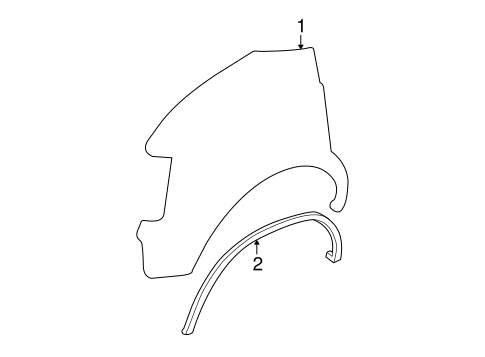 Astro FENDER & COMPONENTS