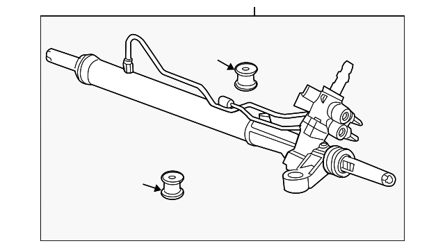 53601-TA6-A02 Деталь RACK, POWER STEERING