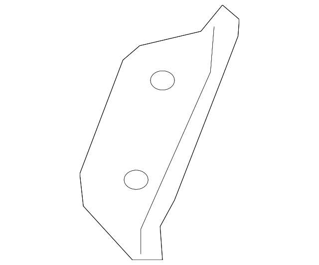 23188648 Деталь TAIL LAMP POCKET, LEFT