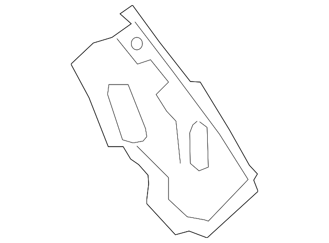 22976190 Деталь INNER WHEELHOUSE BRACE, LEFT