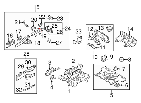 5 REAR FLOOR & RAILS