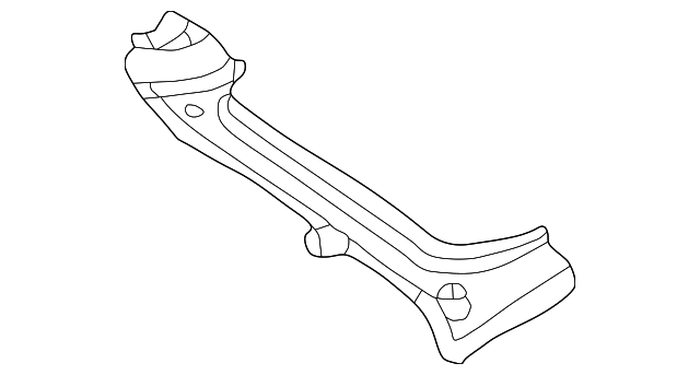 GD7A-71-441 Деталь GUTTER, LEFT