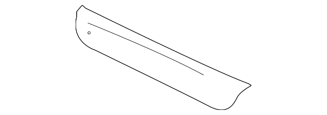 MR595777 Деталь SEAT CUSHION PAD, LEFT