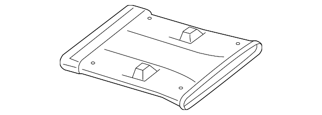 246-831-00-46 REAR DUCT, LEFT