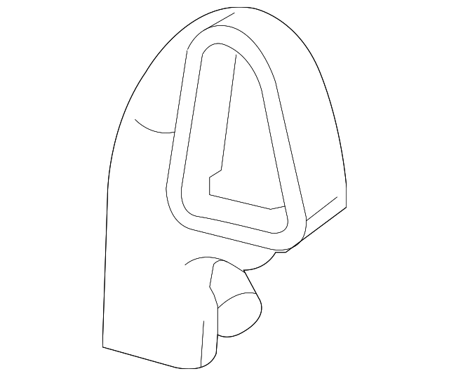 246-831-04-46 INNER DUCT, LEFT