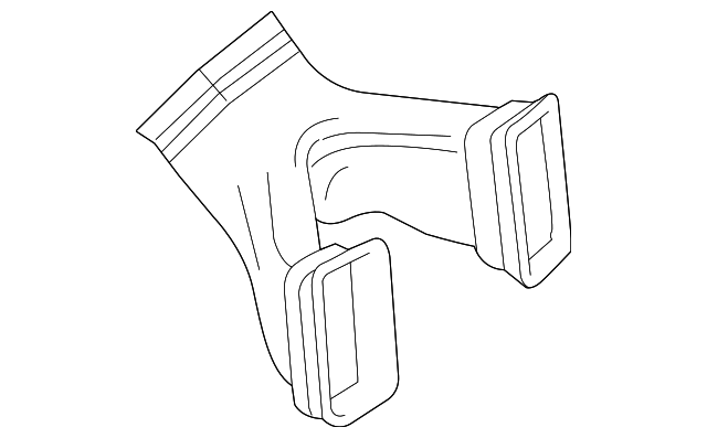 246-831-08-45 CENTER DUCT