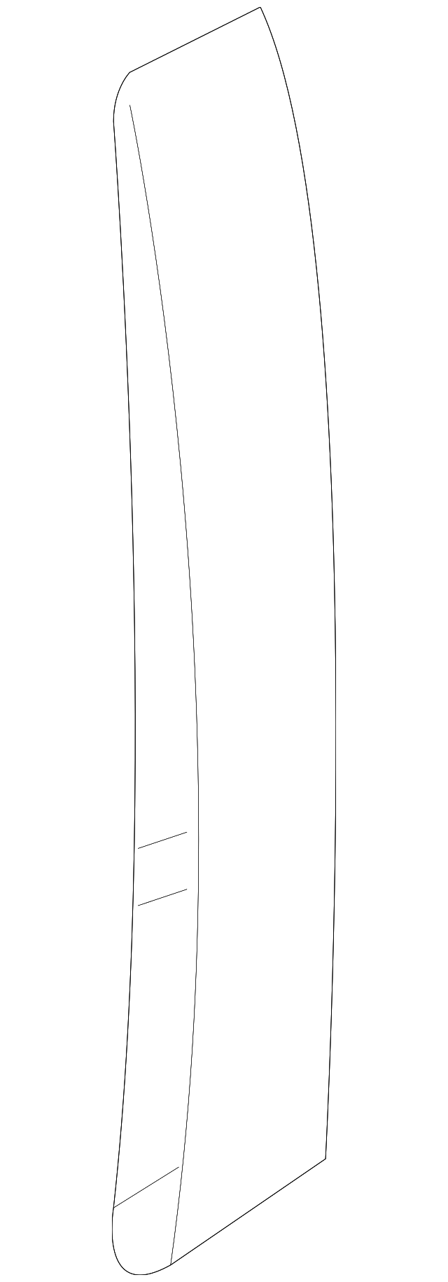 55113100AC Деталь TRIM MOLDING, RIGHT
