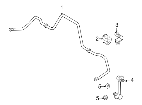 CX-9 STABILIZER BAR & COMPONENTS 2