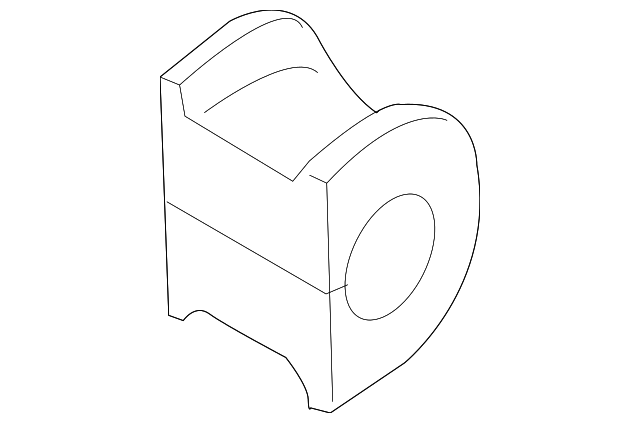 TD13-28-156 Деталь STABILIZER BAR BUSHING, RIGHT