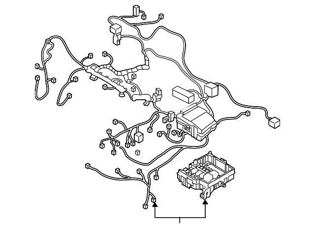 91400-E4050 Деталь ENGINE HARNESS