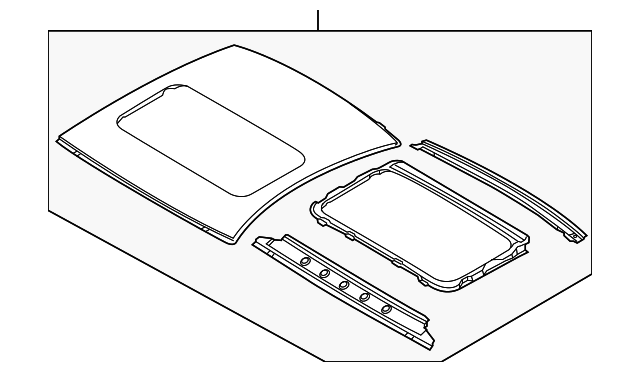 73100AM835 Деталь ROOF ASSY