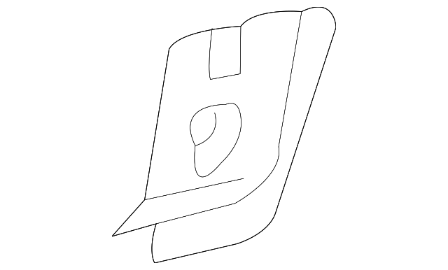4E0-863-429 Деталь MOLDING CLIP, LEFT