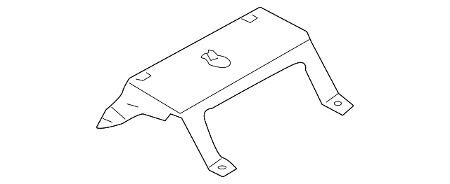 4E4-863-234 Деталь CONSOLE CENTER BRACKET