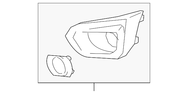 57731FJ030 Деталь BEZEL, LEFT