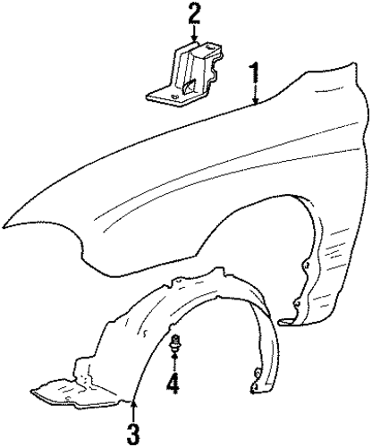 Tiburon FENDER & COMPONENTS