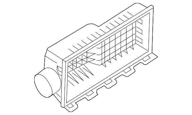 16526-EA000 Деталь AIR CLEANER BODY
