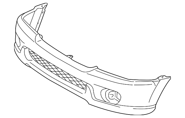 52119-0C900 Деталь BUMPER COVER