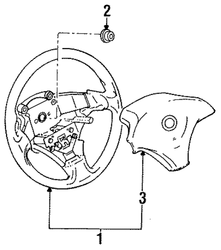 Colt STEERING WHEEL & TRIM