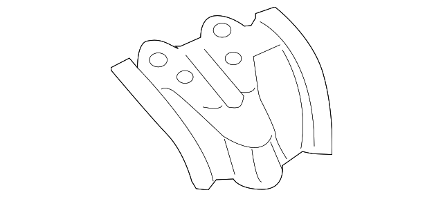 61247-02070 Деталь SIDE REINF, RIGHT