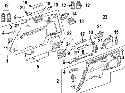 GL550 INTERIOR TRIM 7