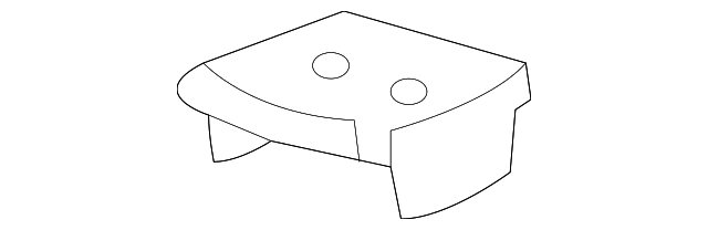 25896695 Деталь MOUNT PLATE, RIGHT