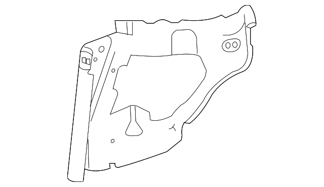 25792418 Деталь SIDE PANEL, RIGHT