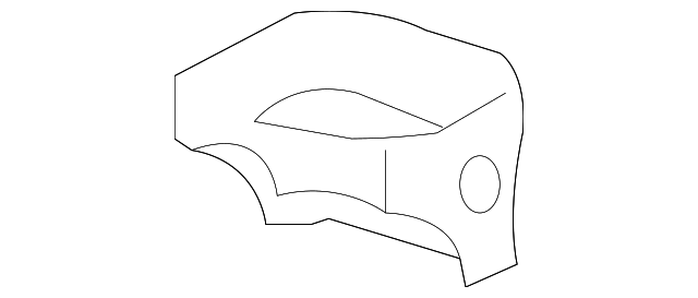 25896694 Деталь LAMP BRACKET, LEFT