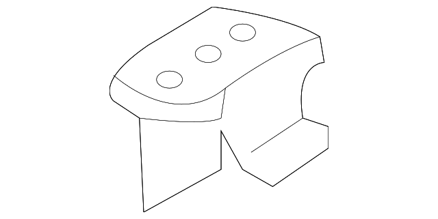 25798912 Деталь EXTENSION PANEL BRACKET, RIGHT