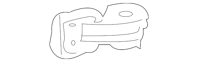 F1TZ-98303A24-A Деталь LATCH, RIGHT