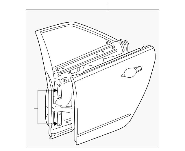 15880692 Деталь DOOR SHELL, RIGHT
