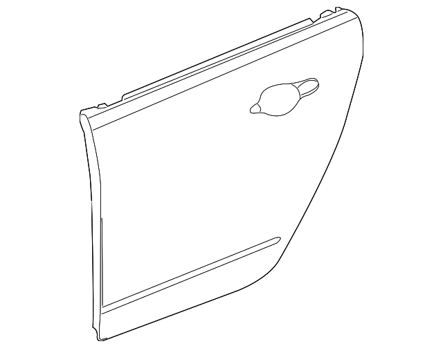 15880696 Деталь OUTER PANEL, RIGHT