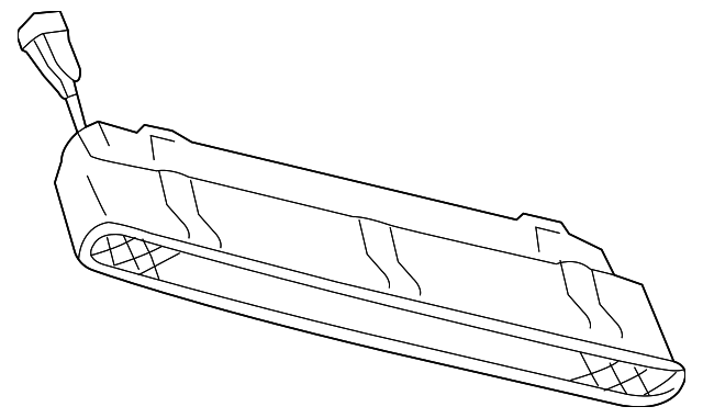 8P4-945-097-A Деталь HIGH MOUNT LAMP