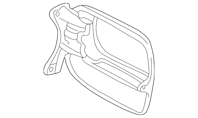 4D0-809-905-B Деталь FUEL DOOR
