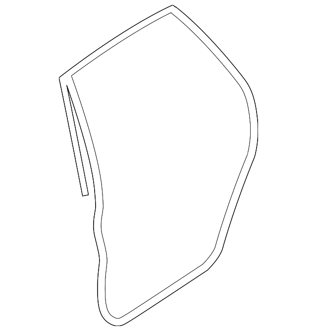 63512SC000 Деталь DOOR W'STRIP, RIGHT