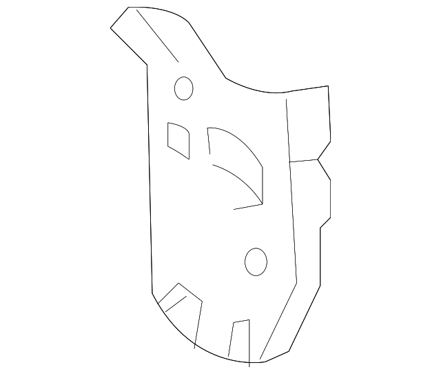 64615-1E300 Деталь BRACKET, LEFT
