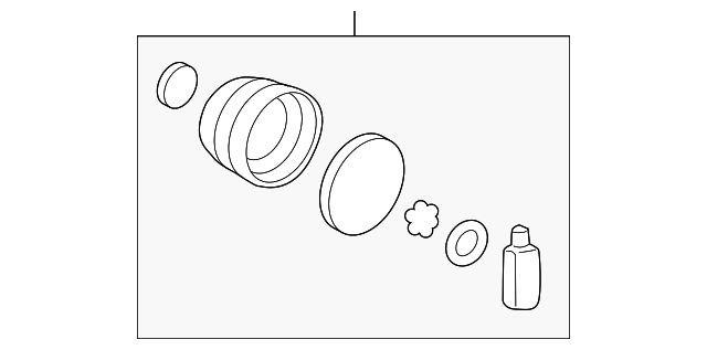 49583-1W100 INNER BOOT, LEFT
