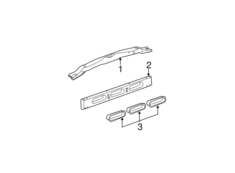 Ram 1500 RADIATOR SUPPORT