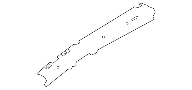 GHK1-71-252 Деталь ROOF RAIL, LEFT