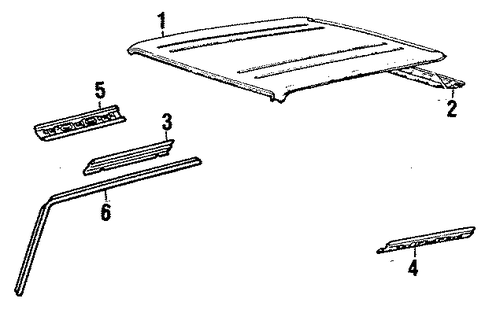 Starlet ROOF & COMPONENTS