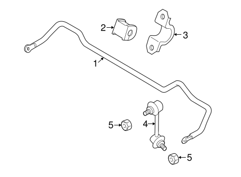 CX-9 STABILIZER BAR & COMPONENTS