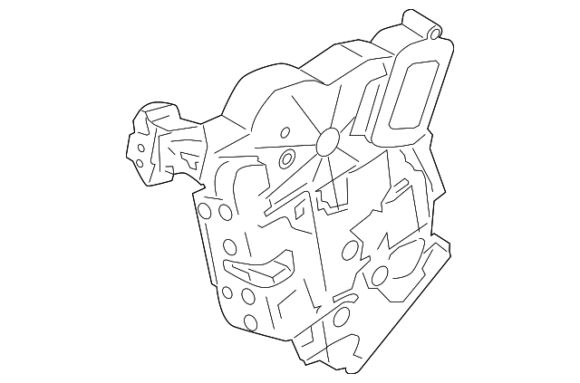5K1-837-015-C Деталь LOCK ACTUATOR