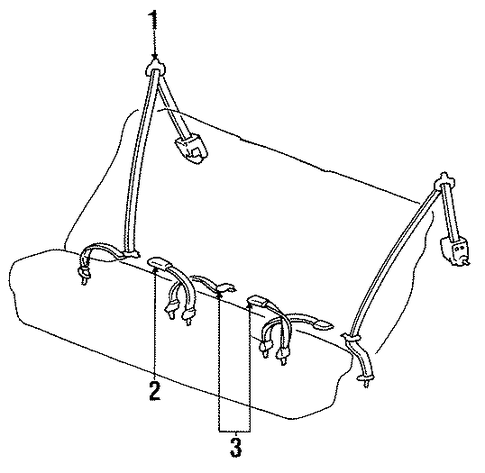 Sonata REAR SEAT BELTS