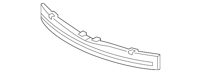 71170-TL2-A00 Деталь ABSORBER, FR. BUMPER