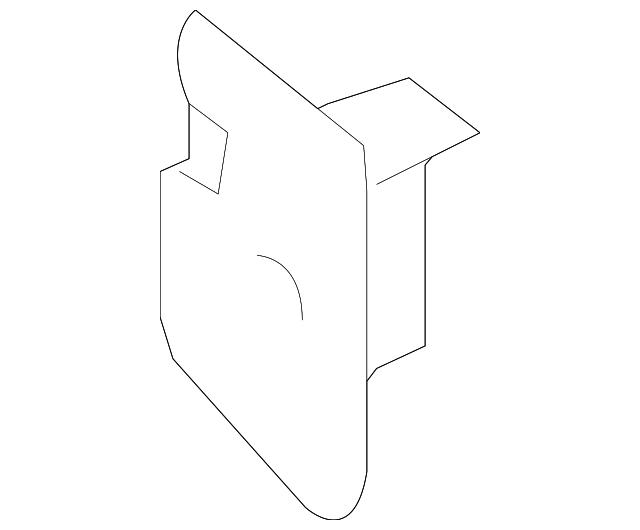 7L6-827-684-C Деталь WEDGE, RIGHT